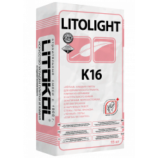 Улучшенный цементный клей Litolight K16 15 кг.