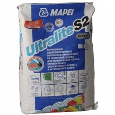 Высокодеформативный клей Ultralite S2 Mapei, 15 кг, серый