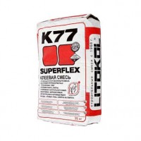 SuperFlex K77 клей для гранита, 25 кг, серый