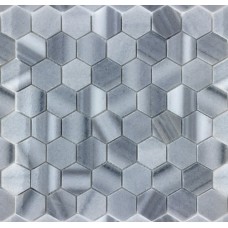 Caramelle / Lee Do Pietrine Hexagonal - Cristallino striato POL hex 23x40x7 натуральный камень