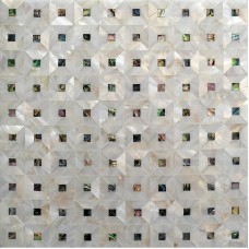 Natural Mosaic Jewels Of The Sea - JWS-03 Abalone Squares