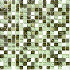 Natural Mosaic Pastel - PST-004 микс Стекло+Мрамор