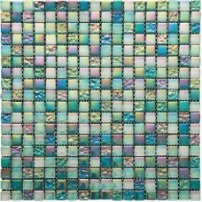 Natural Mosaic Pastel - 4PST-031 15х15 микс Стекло 4